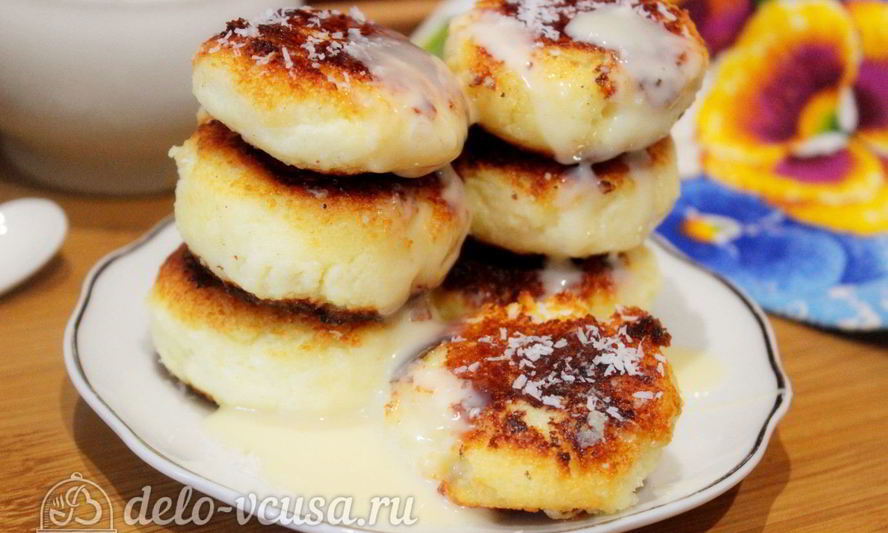 Рецепт кокосовых сырников