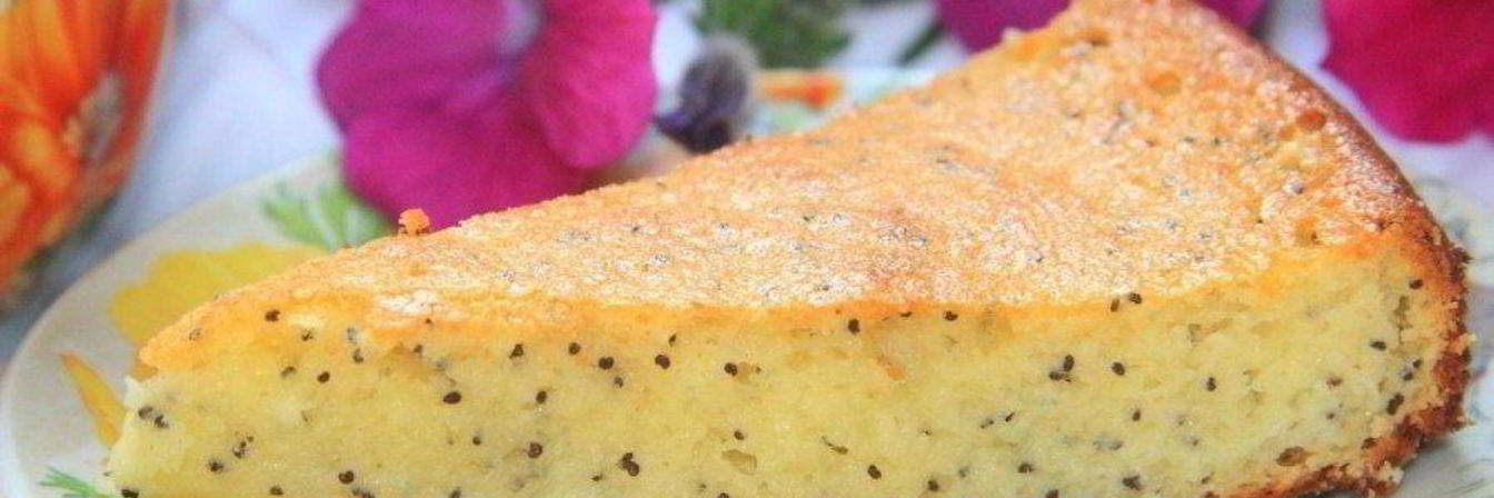 Маковый творожник