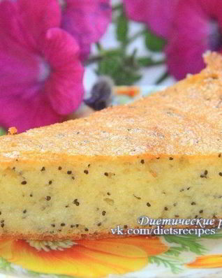 Маковый творожник