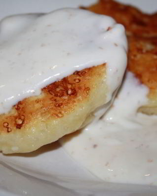 Нежные сырники без яиц