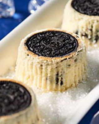 Печеные мини-сырники из печенья Oreo