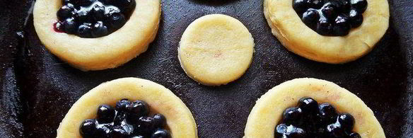 песочники с черникой