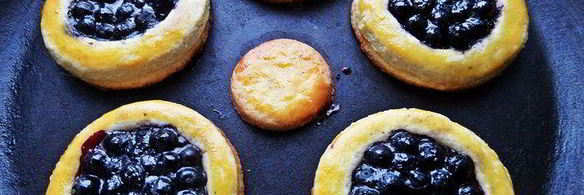 песочники с черникой