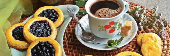 песочники с черникой