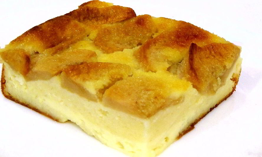 Рецепт сырника с яблоками