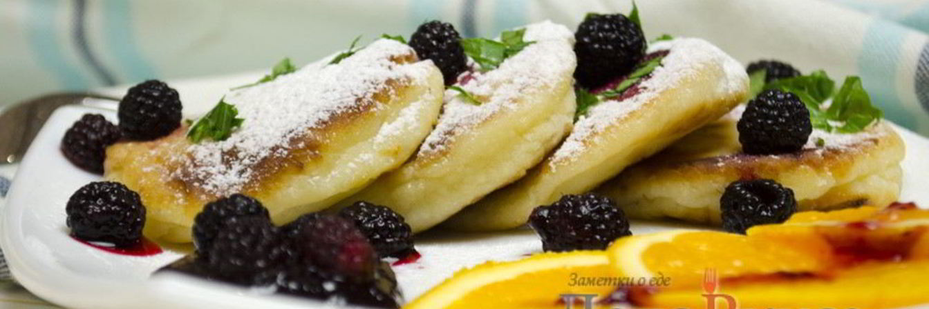 Сырники из творога с изюмом