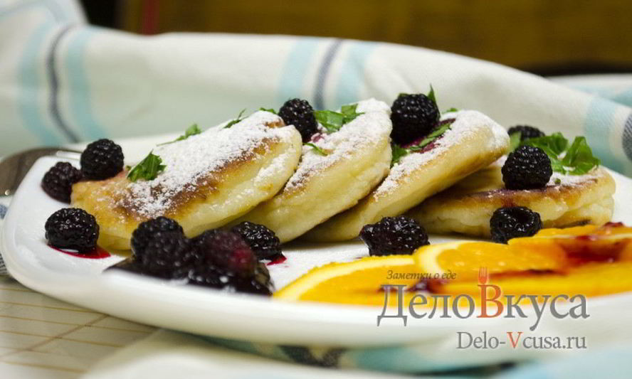 Рецепт сырников из творога с изюмом