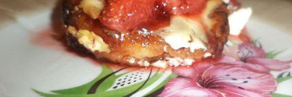 сырники под клубничным соусом