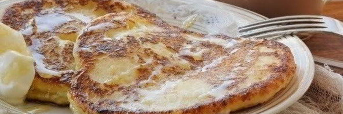 Сырники с бананом и творогом