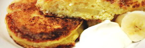 сырники с бананом