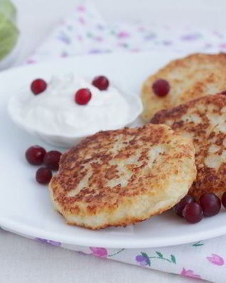 Сырники с кускусом