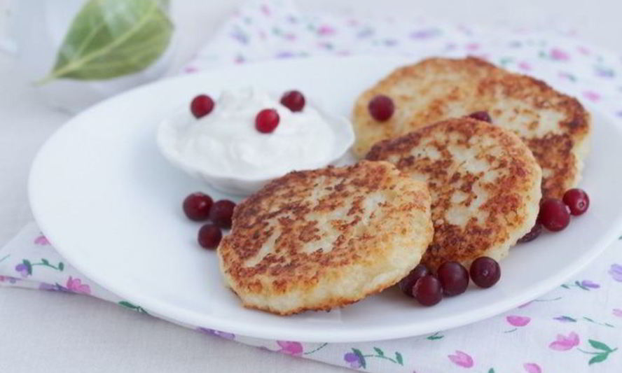 Рецепт сырников с кускусом