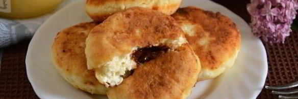 сырники с шоколадной начинкой