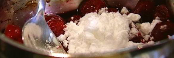 сырники с вишневым соусом