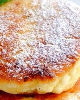 Сырники с яблоками