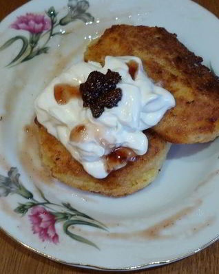 Сырники с яблоком и морковью