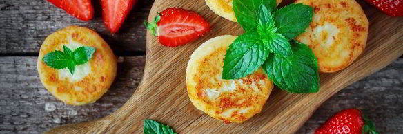 сырники с яблоком