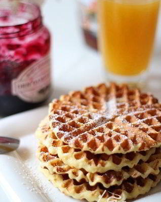 Сырники в вафельнице