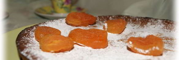 творожник с белым шоколадом и курагой