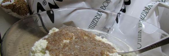 творожник с отрубями