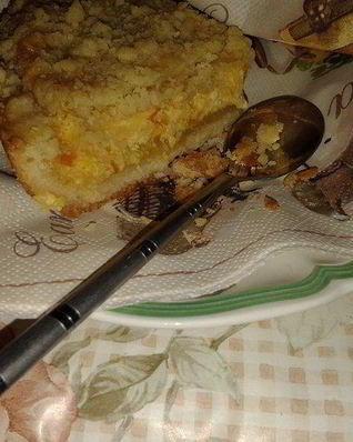 Творожник с цитрусовой начинкой