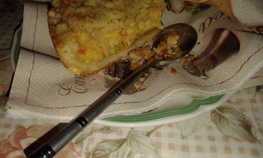 Рецепт творожника с цитрусовой начинкой