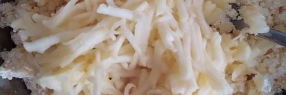 яблочные сырники