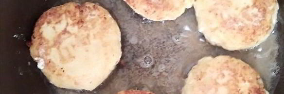 яблочные сырники