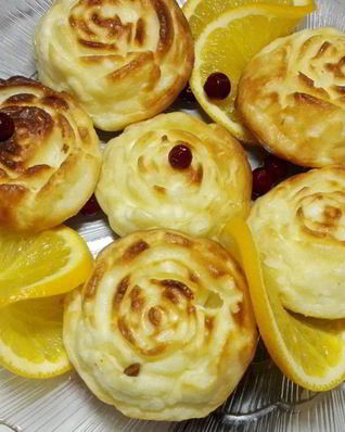 Запеченные сырники