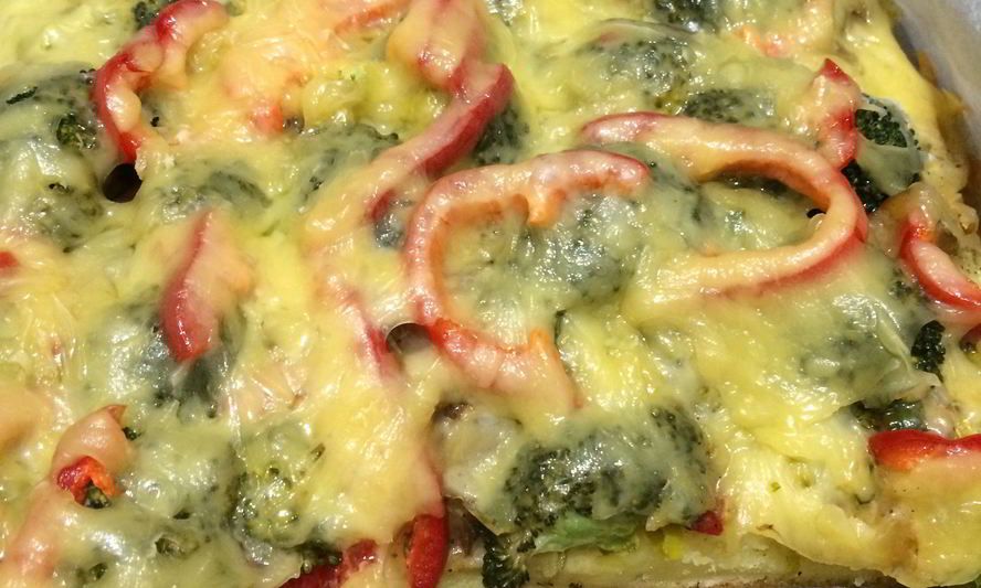 Рецепт быстрого бездрожжевого теста для пиццы