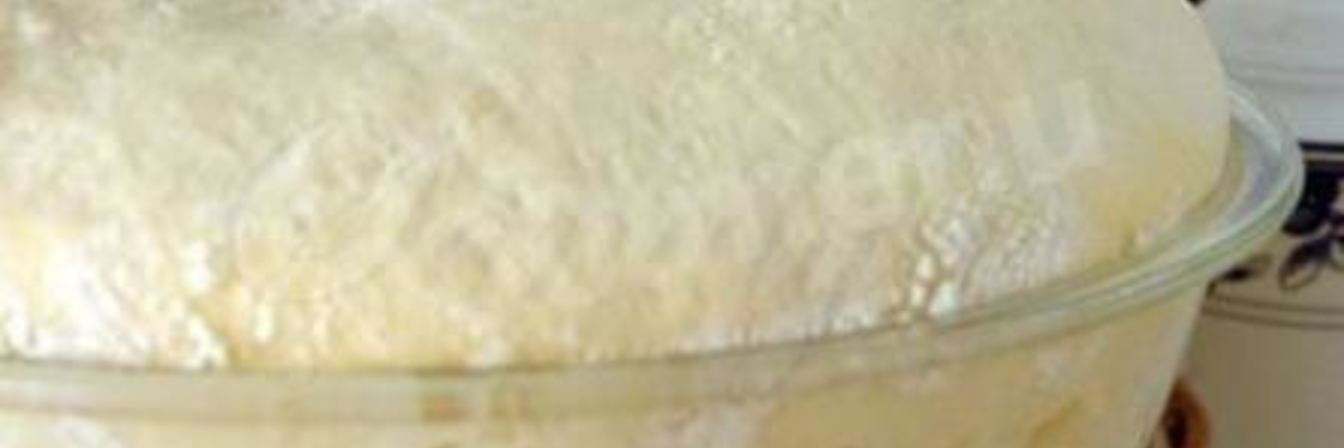 Быстрое тесто для пирогов и плюшек