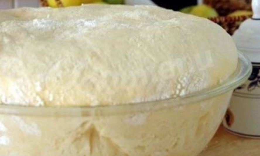 Рецепт быстрого теста для пирогов и плюшек