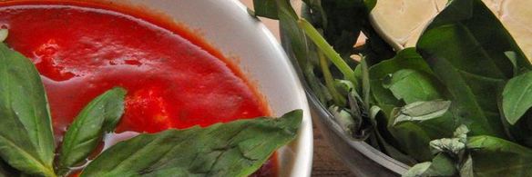 домашние соус и тесто для пиццы