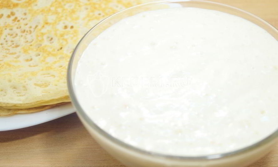 Рецепт дрожжевого теста для блинов