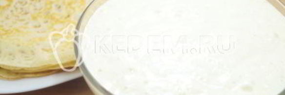 дрожжевое тесто для блинов