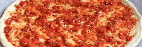 дрожжевое тесто на кефире для пиццы