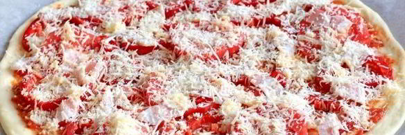 дрожжевое тесто на кефире для пиццы