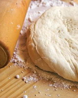 Дрожжевое тесто на сметане с содой