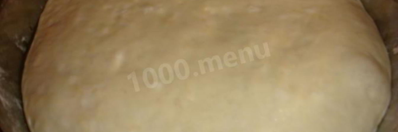 Хрущевское тесто сдобное дрожжевое