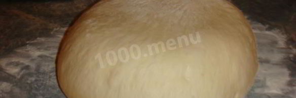 хрущевское тесто сдобное дрожжевое