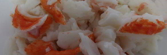 краб термидор в корзинке из тесто фило