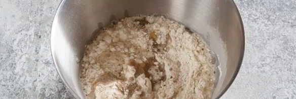 постное тесто для пиццы