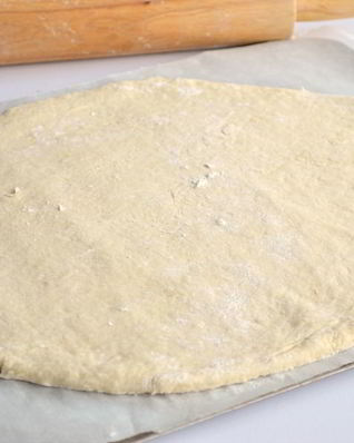 Пресное тесто для пиццы