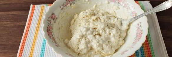 пресное тесто на кефире для пирожков