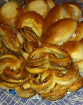 Сдобное дрожжевое опарное тесто