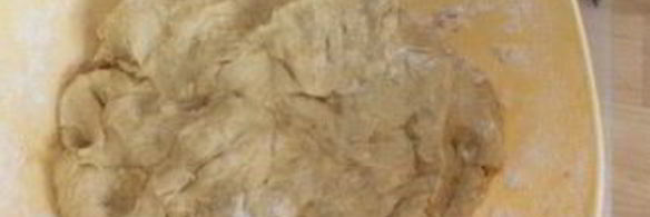 слоеное тесто на сковороде