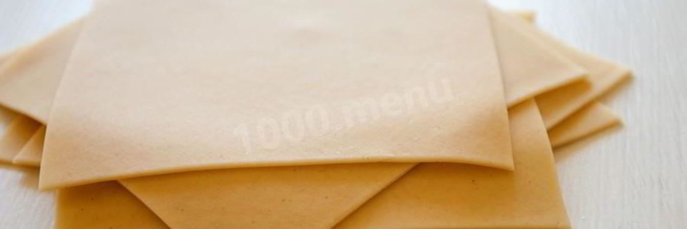 Тесто для лазаньи в хлебопечке