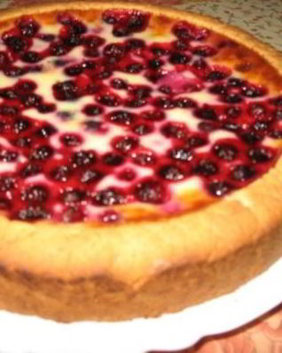 Тесто для пирога с ягодами