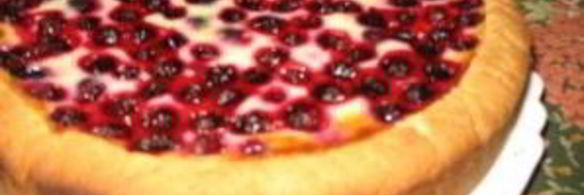 тесто для пирога с ягодами