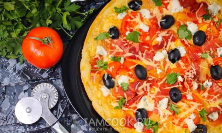 Рецепт теста для пиццы без дрожжей на воде